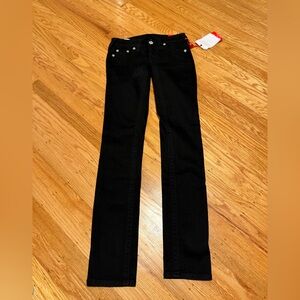 NWT True Religion Stella Lowrise Skinny Size 25